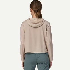 Women's Long-Sleeved Glorya Hooded Top