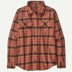 Women's Long-Sleeved Organic Cotton Midweight Fjord Flannel Shirt