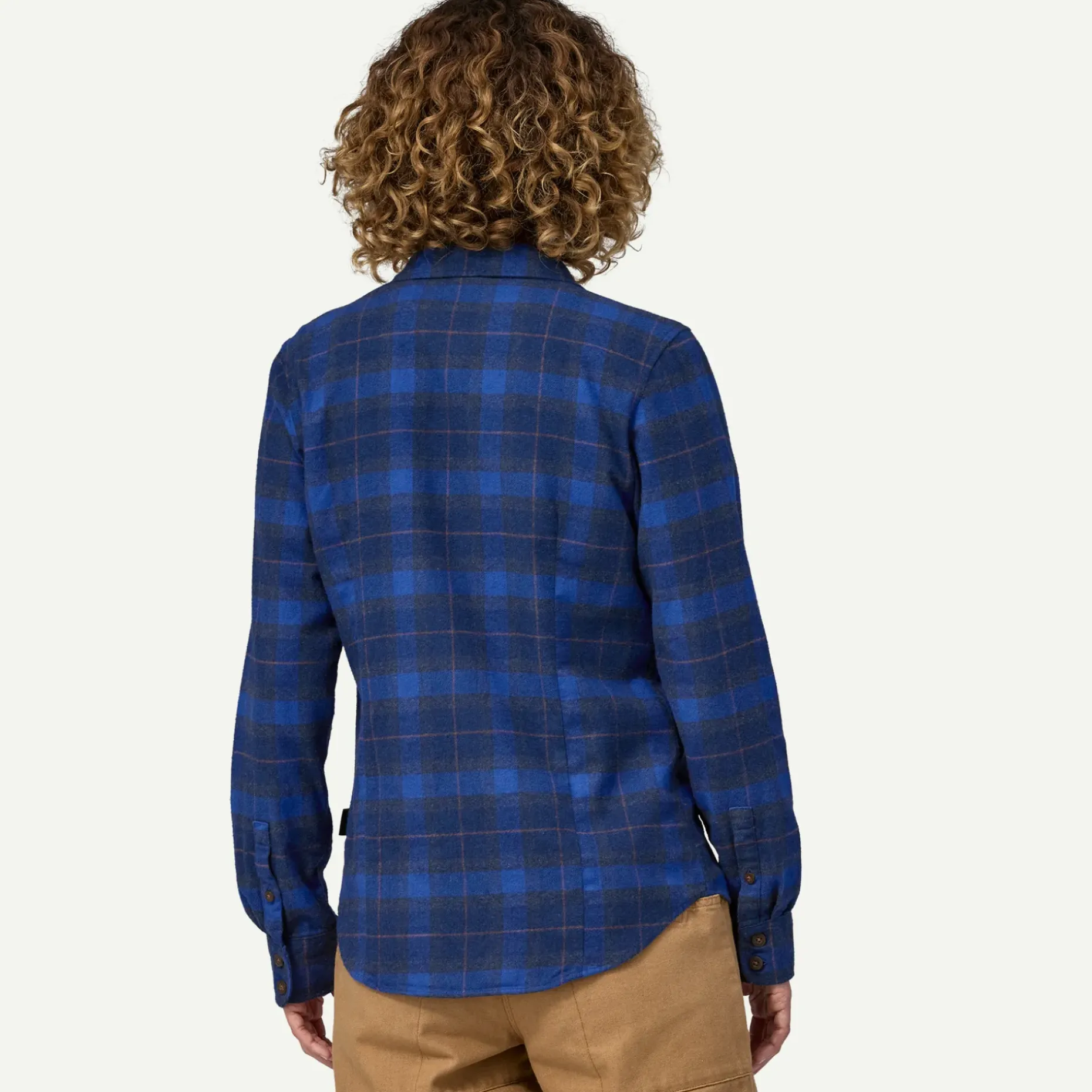 Women's Long-Sleeved Organic Cotton Midweight Fjord Flannel Shirt