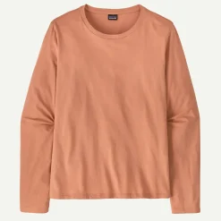 Women's Long-Sleeved Regenerative Organic Certified&reg; Cotton Tee