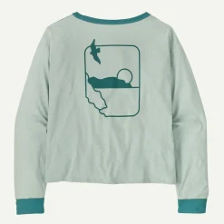 Women's Long-Sleeved Swell Drifter Easy-Cut Organic T-Shirt