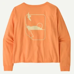 Women's Long-Sleeved Swell Drifter Easy-Cut Organic T-Shirt