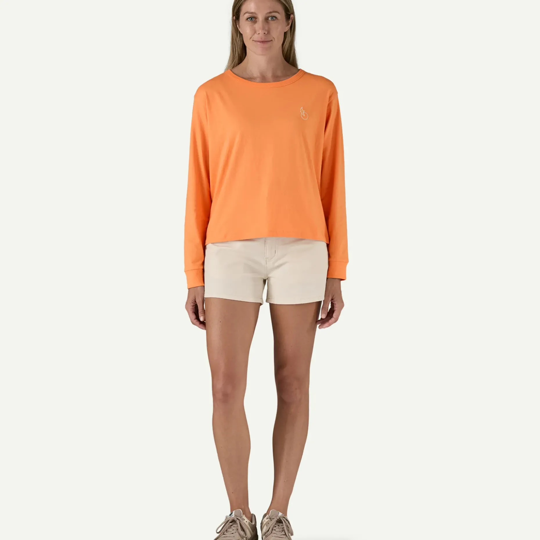 Women's Long-Sleeved Swell Drifter Easy-Cut Organic T-Shirt