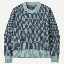 Women's Recycled Wool-Blend Crewneck Sweater