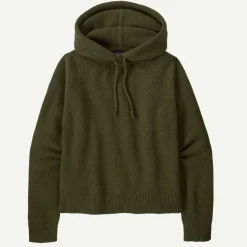 Women's Recycled Wool-Blend Hooded Pullover Sweater