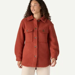 Women's Retro Pile Fleece Shacket