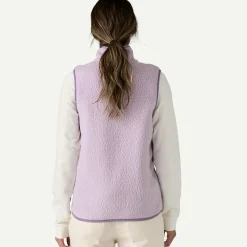 Women's Retro Pile Fleece Vest