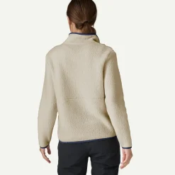 Women's Retro Pile Fleece Marsupial Pullover