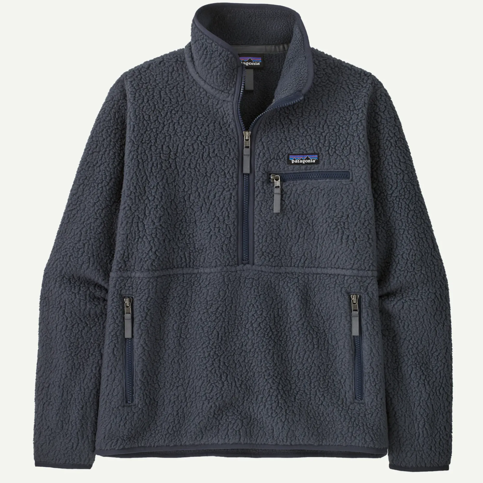 Women's Retro Pile Fleece Marsupial Pullover