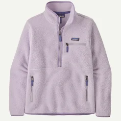 Women's Retro Pile Fleece Marsupial Pullover