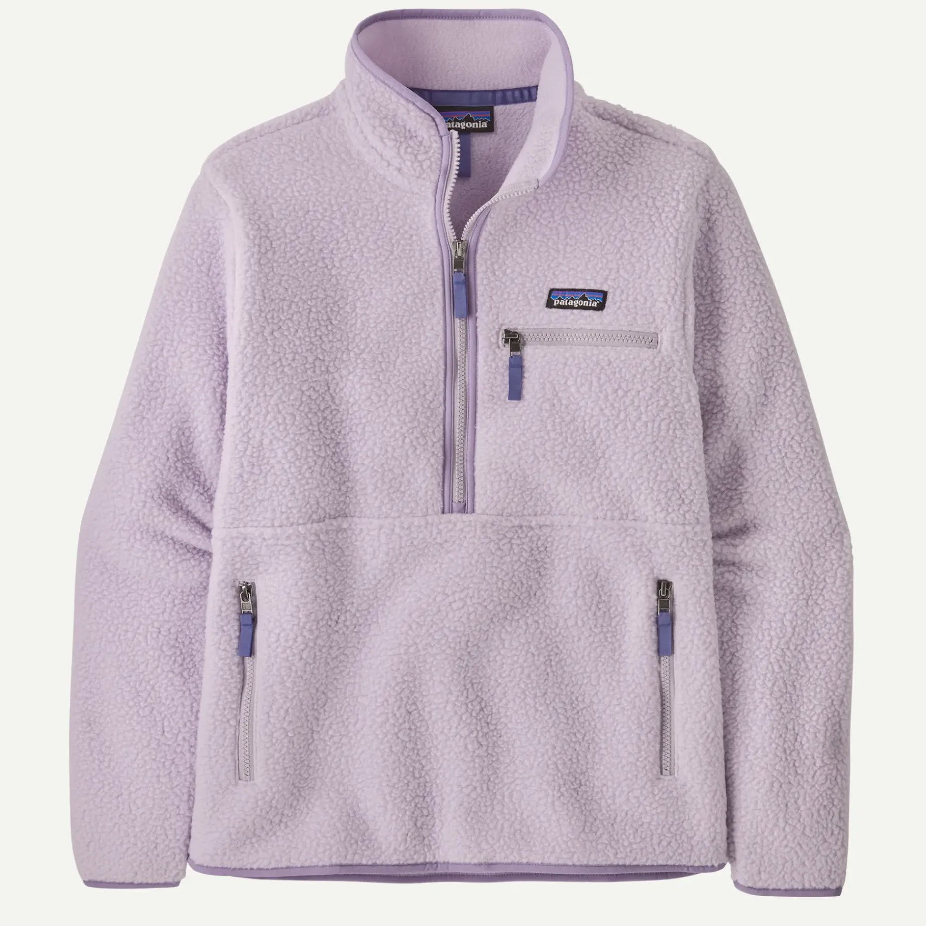 Women's Retro Pile Fleece Marsupial Pullover