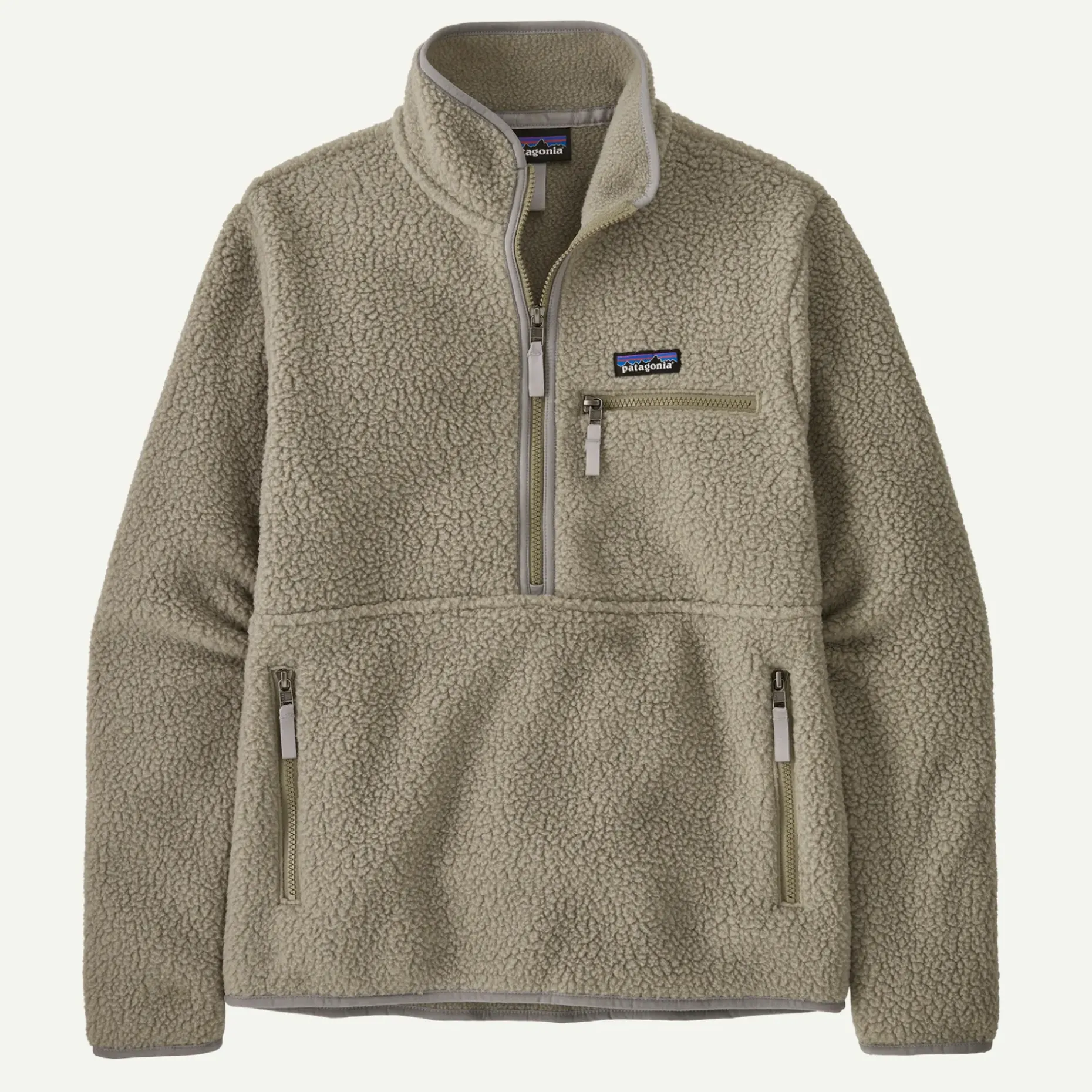 Women's Retro Pile Fleece Marsupial Pullover