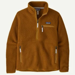 Women's Retro Pile Fleece Marsupial Pullover