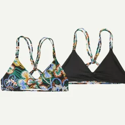 Women's Reversible Seaglass Bay Bikini Top