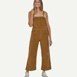 Women's Stand Up&reg; Cropped Corduroy Overalls