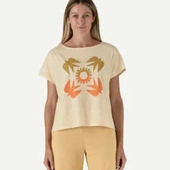 Women's Sunfirst Relaxed Drop-Sleeve Organic T-Shirt