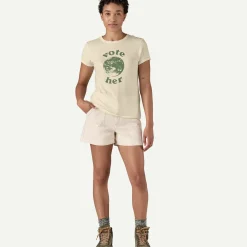 Women's Vote Her Organic Ringer Tee