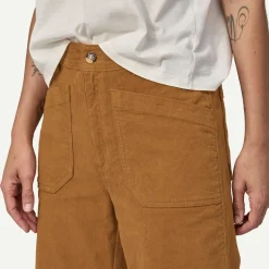 Women's Wide-Leg Corduroy Pants