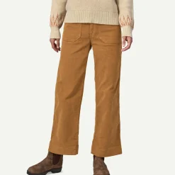 Women's Wide-Leg Corduroy Pants