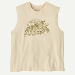 Women's Wind Runner Boxy Organic Tank Top