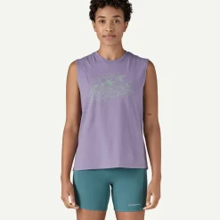 Women's Wind Runner Boxy Organic Tank Top